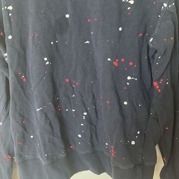 Distressed paint splat sweatshirt - Picture 3 of 6